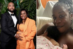 Actress Uzo Aduba welcomes 1st child with filmmaker husband, Robert Sweeting