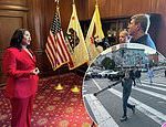 Czech TV crew who were robbed at gunpoint after flying into San Francisco to cover the APEC Summit meet with Mayor London Breed