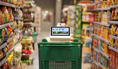 Al Meera unveils cutting-edge smart shopping carts for the first time in the Middle East