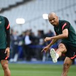 Liverpool legends in the house at Anfield! Roberto Firmino and Fabinho watch Reds victory over Newcastle months after making Saudi Arabia switch