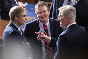 GOP glosses over Massie’s pitting ‘Zionism’ against ‘American patriotism’