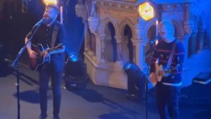 Ed Sheeran shocks fans with surprise performance in a CHURCH as booze is banned