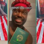 Man who got visa hides it under pillow, sleeps on American flag in the night