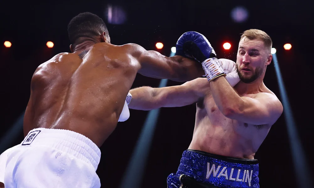 Anthony Joshua knocks out Wallin as Wilder suffers shock defeat