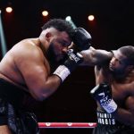 Daniel Dubois knocks out resilient Jarrell Miller in final round on Anthony Joshua undercard in Saudi Arabia