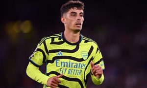 Arsenal midfielder Kai Havertz deployed at left-back for Germany against Turkey