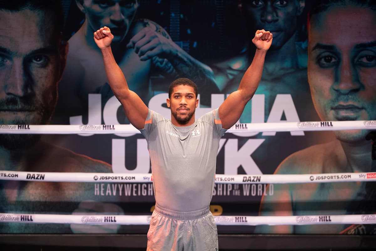 Anthony Joshua vs Otto Wallin media workout