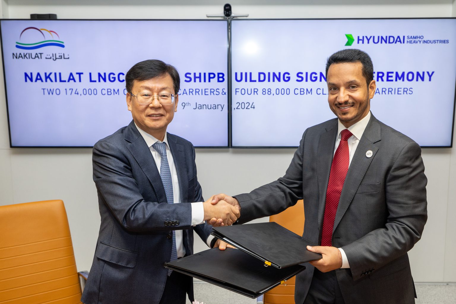 Nakilat books LNG and LPG carriers at Hyundai Samho in fleet expansion move