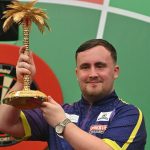 Luke Littler: Teenage darts sensation hits nine-darter on way to beating Michael van Gerwen to win Bahrain Masters | Darts News | Sky Sports