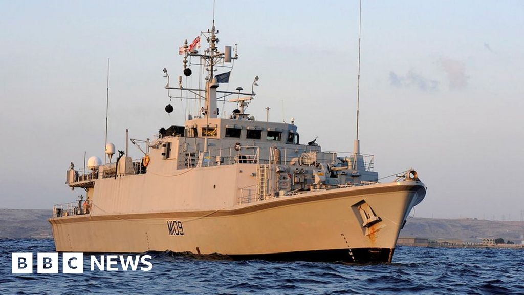 Two Royal Navy warships collide off coast of Bahrain