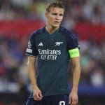 Arsenal captain Martin Odegaard on track to face Brentford