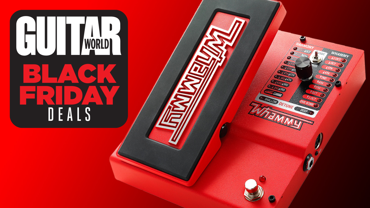 I’ve had a DigiTech Whammy on my pedalboard for 20 years – and this is the first time I’ve seen a Black Friday deal on this iconic pedal