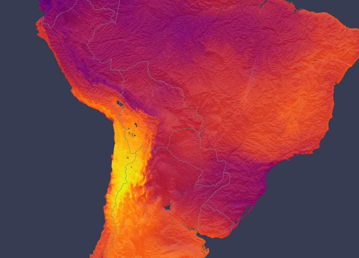 Bolivian wildfires, El Niño impact South American PV irradiance