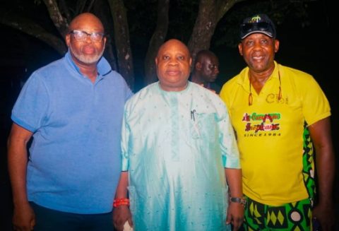 Osun State Governor, Ademola Adeleke, Hosted By Tourism Icon, Wanle Akinboboye, At La Campagne Tropicana Beach Resort