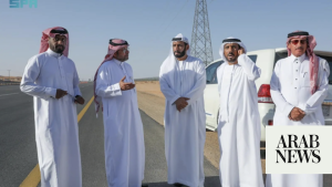 Arab Cycling Federation delegation in Saudi Arabia for Arab Road Cycling Championship inspection