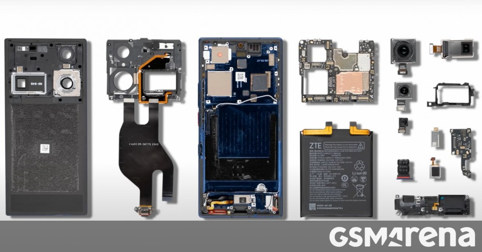 nubia Z60 Ultra gets taken apart on video