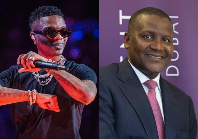 “Wizkid Is Far Much Richer Than Dangote” Twitter User Reveals, Gives Reasons