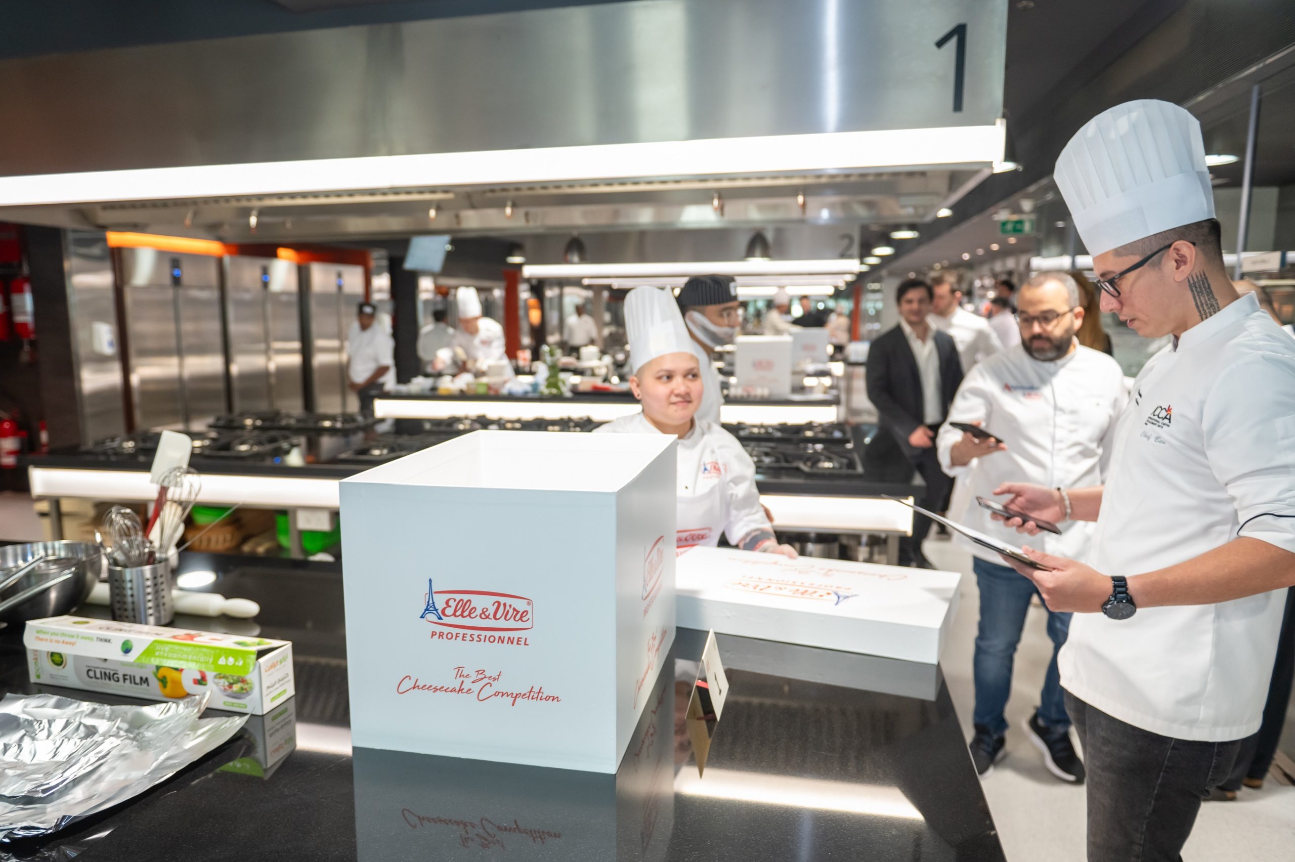 All eyes on the final of the Elle & Vire Professionnel Cream Cheese Competition in the GCC