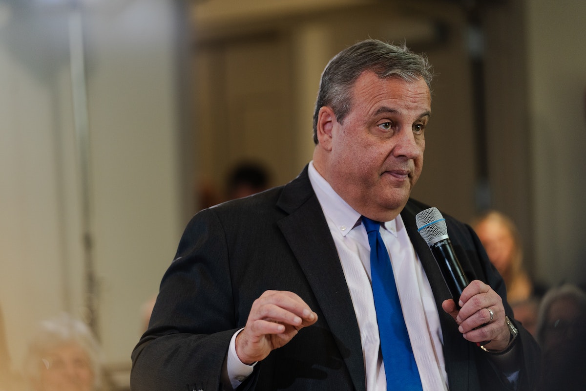 Chris Christie Responds to Critics By Setting Huge Pile of Money on Fire