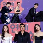 Stars Take To The Red Carpet At 2023 SBS Entertainment Awards