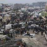 Satellite images show the rapid expansion of tent camps in southern Gaza