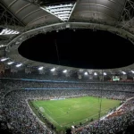 New Lightening System with LED Technology Lights Al Jawhara Stadium