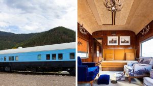 Historic Train Car Chugs Onto the Market in Montana for Just $249K—There’s a Catch, Though