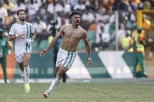 Bounedjah rescues Algeria as Angola end winless Afcon run