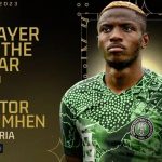 Victor Osimhen Wins CAF Best Payer Award