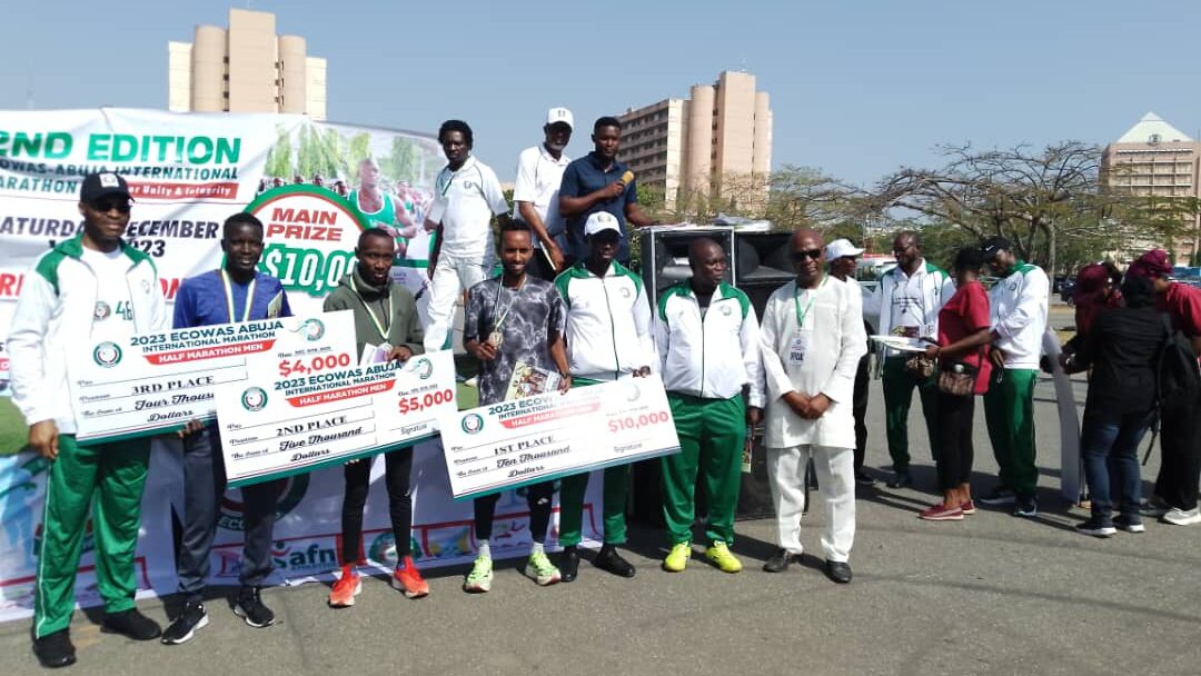 Ethiopia’s Gebresilase, Belay Minsewo win 2023 ECOWAS Abuja International Marathon