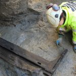 Archaeologists unearth ancient ‘flatpack’ bed used by Romans in Britain