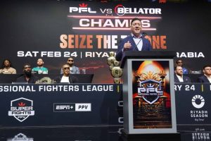 Professional Fighters League Set to Take Place in Saudi on Feb 24.