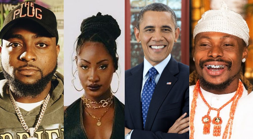 Davido, Tems, Asake, Others Make Barack Obama’s Favourite Music Of 2023