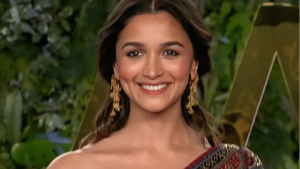 Alia Bhatt Attends Saudi Arabia Award Event In Red Saree, Acceptance Speech Goes Viral