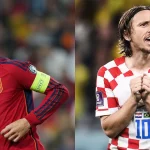 Spain National Football Team Vs Croatia National Football Team Timeline