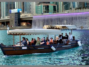 Experience Dubai’s past and present: Cruise Dubai Canal in a petrol heritage abra (Only Dh25!)