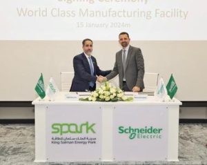 SPARK and Schneider Electric sign agreement for high-tech manufacturing facility in Saudi Arabia