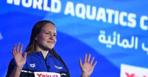 Israeli swimmer booed at world swim championships