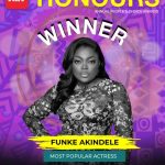 Funke Akindele Beats Nancy Isime, Bimbo Ademoye, Others To Win NET Honours Most Popular Actress Four Times In A Row