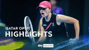 Iga Swiatek books third straight Doha quarter-final spot | Tennis News | Sky Sports