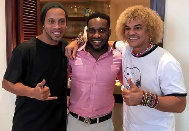 Okocha joins Ronaldinho, Claude Makelele in PSG Legends’ Qatar Tour