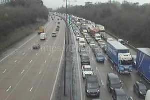 London travel news LIVE: M25 chaos eases after van fire closed motorway and crash caused 11-mile tailbacks near M23 in Surrey