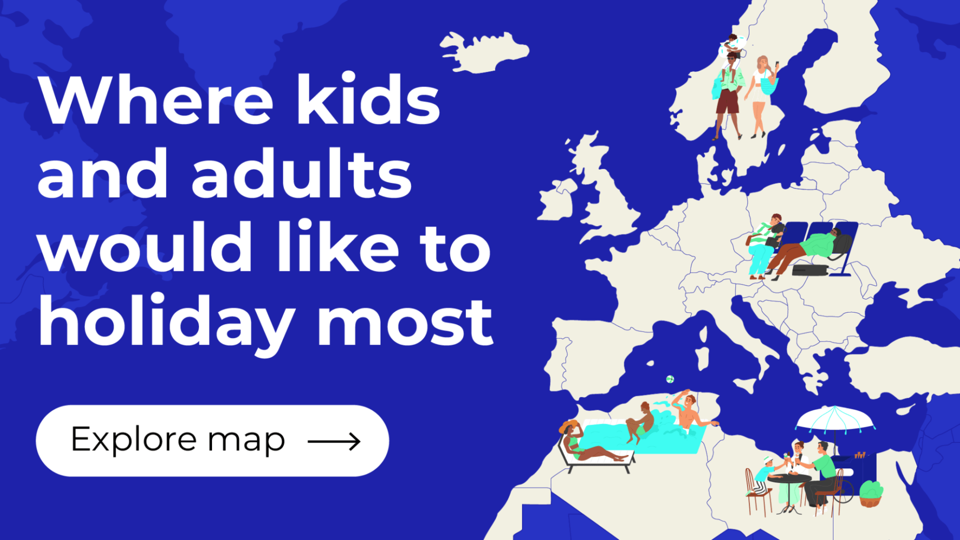 The 20 holiday destinations kids want to visit this year – with waterparks and ice creams a ‘must’