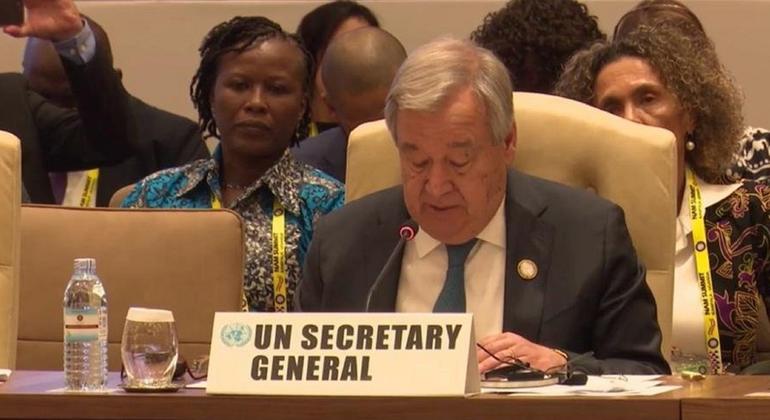 Guterres Urges Gaza Ceasefire, Hostage Release at NAM Summit | Mirage News