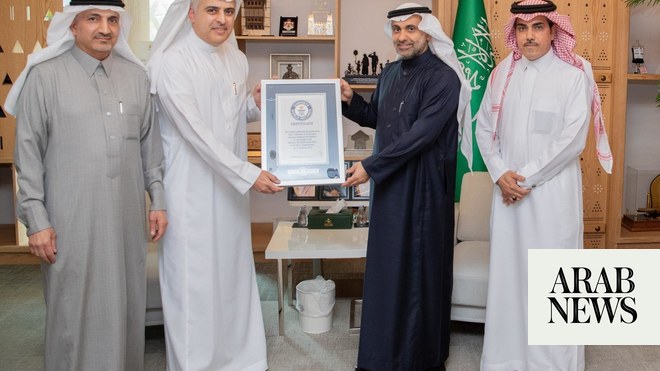 Saudi center sets Guinness World Record for diabetes awareness