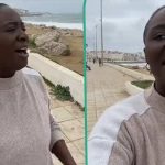 “I’m in Africa”: Lady driving her car from London to Lagos reaches Morocco