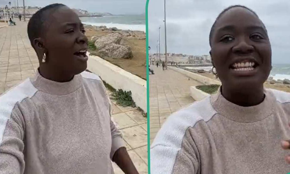 “I’m in Africa”: Lady driving her car from London to Lagos reaches Morocco