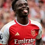 Bukayo Saka reaches a new milestone for Arsenal