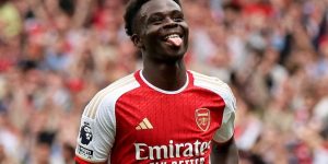 Bukayo Saka reaches a new milestone for Arsenal