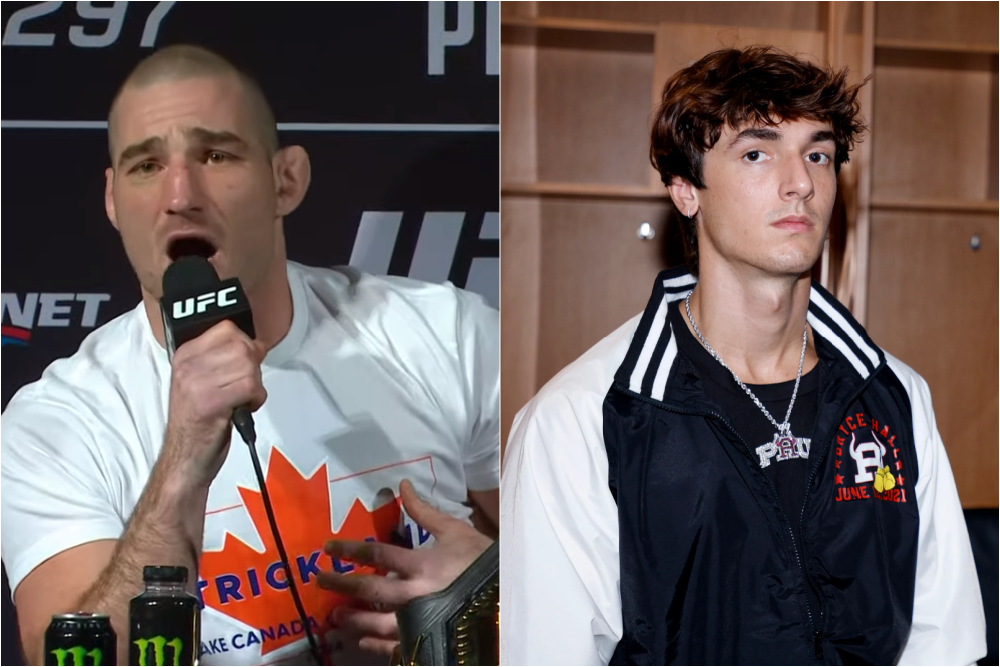 Sean Strickland vs. Bryce Hall? Ex-UFC champ turns attention to another influencer